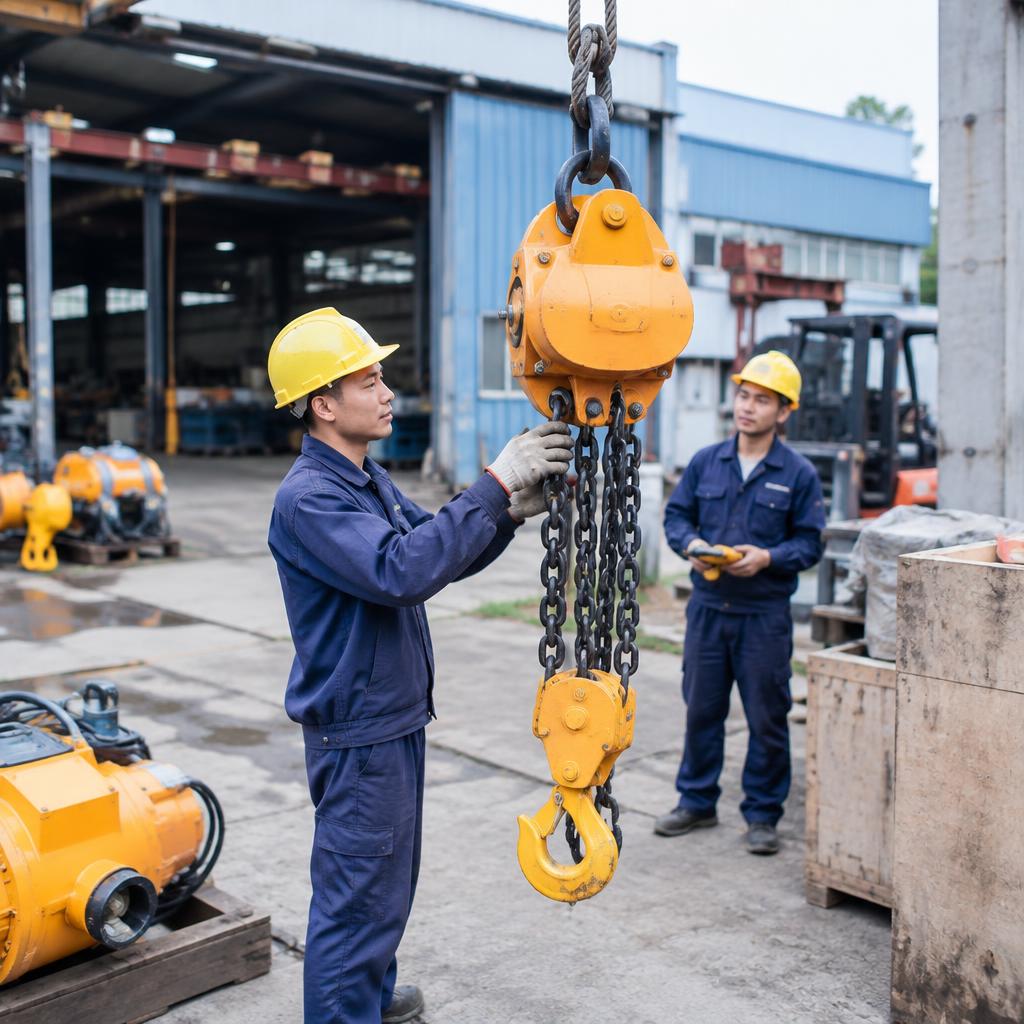Thiết bị nâng hạ công nghiệp và hệ thống phanh cẩu của Sumac