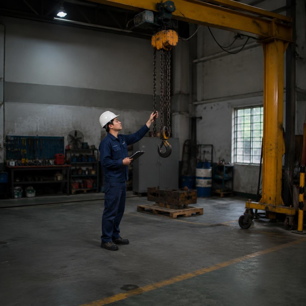 Kiểm tra an toàn cáp thép và thiết bị nâng hạ trước khi vận hành