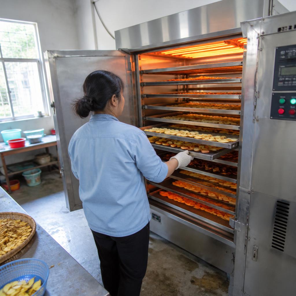 Bóng sấy nhiệt thạch anh đang được ứng dụng trong hệ thống sấy khô thực phẩm công nghiệp
