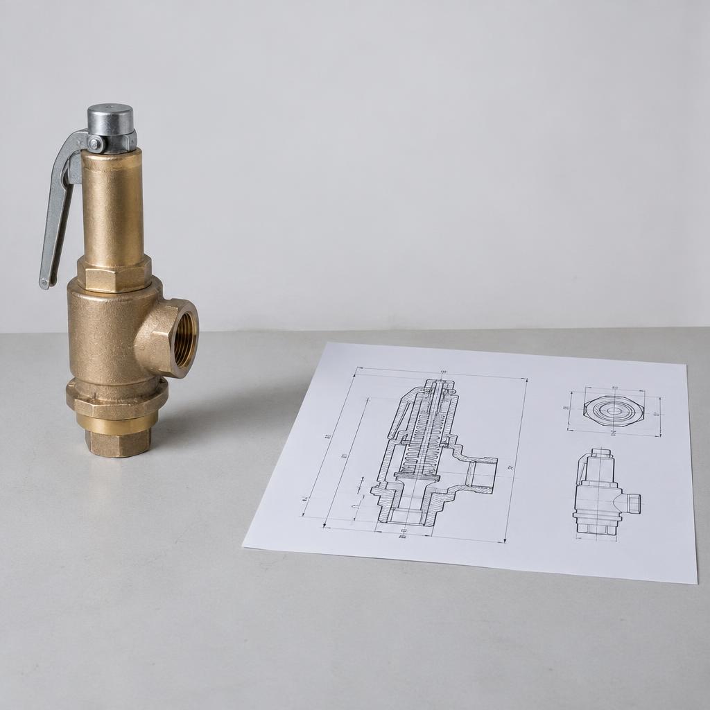 Sơ đồ nguyên lý phớt giảm áp HBTS trong hệ thống thủy lực