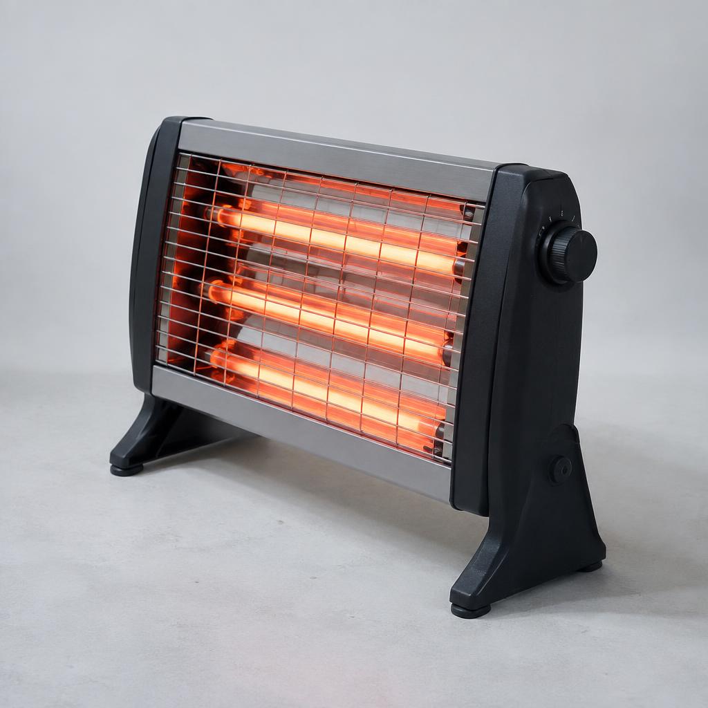 Hệ thống các bóng đèn sấy thạch anh công nghiệp được bố trí khoa học, tối ưu hiệu suất sấy